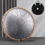 Hluru 15 Notes Glucophone Steel Tongue Drum 13