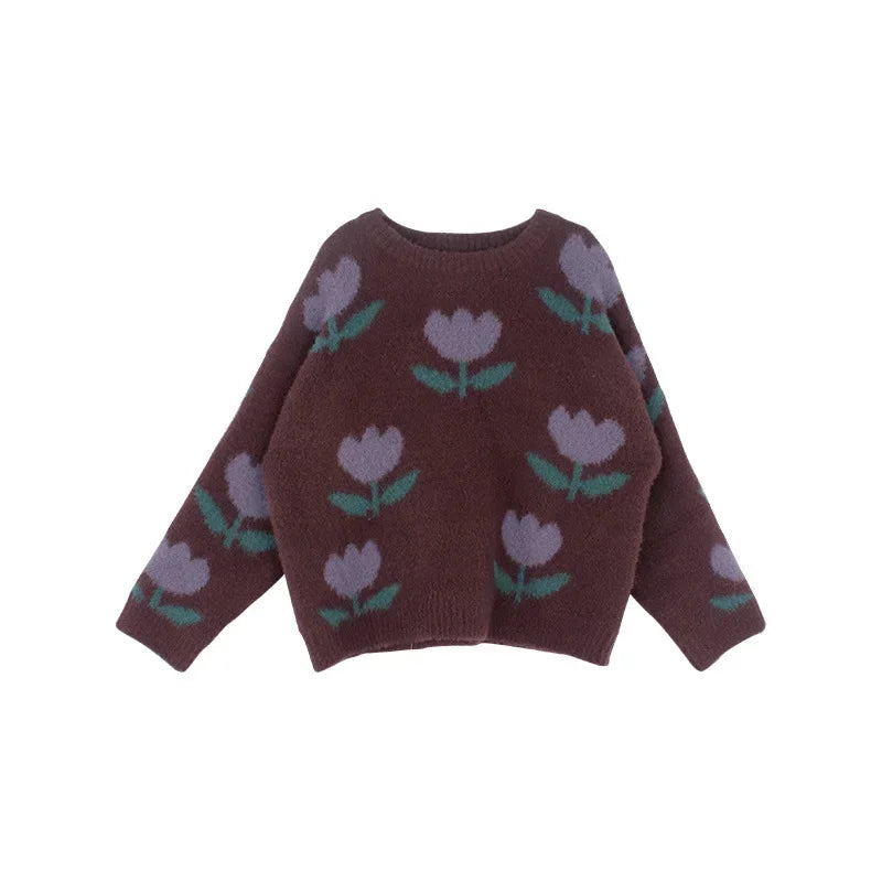 Children Clothing Girls Sweater 2023 Autumn and Winter