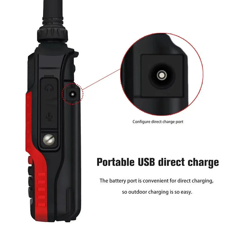 BAOFENG Original UV-10R Battery Can USB Charging High