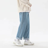 2023 New Korean Fashion Men's Casual Ankle-Length Jeans