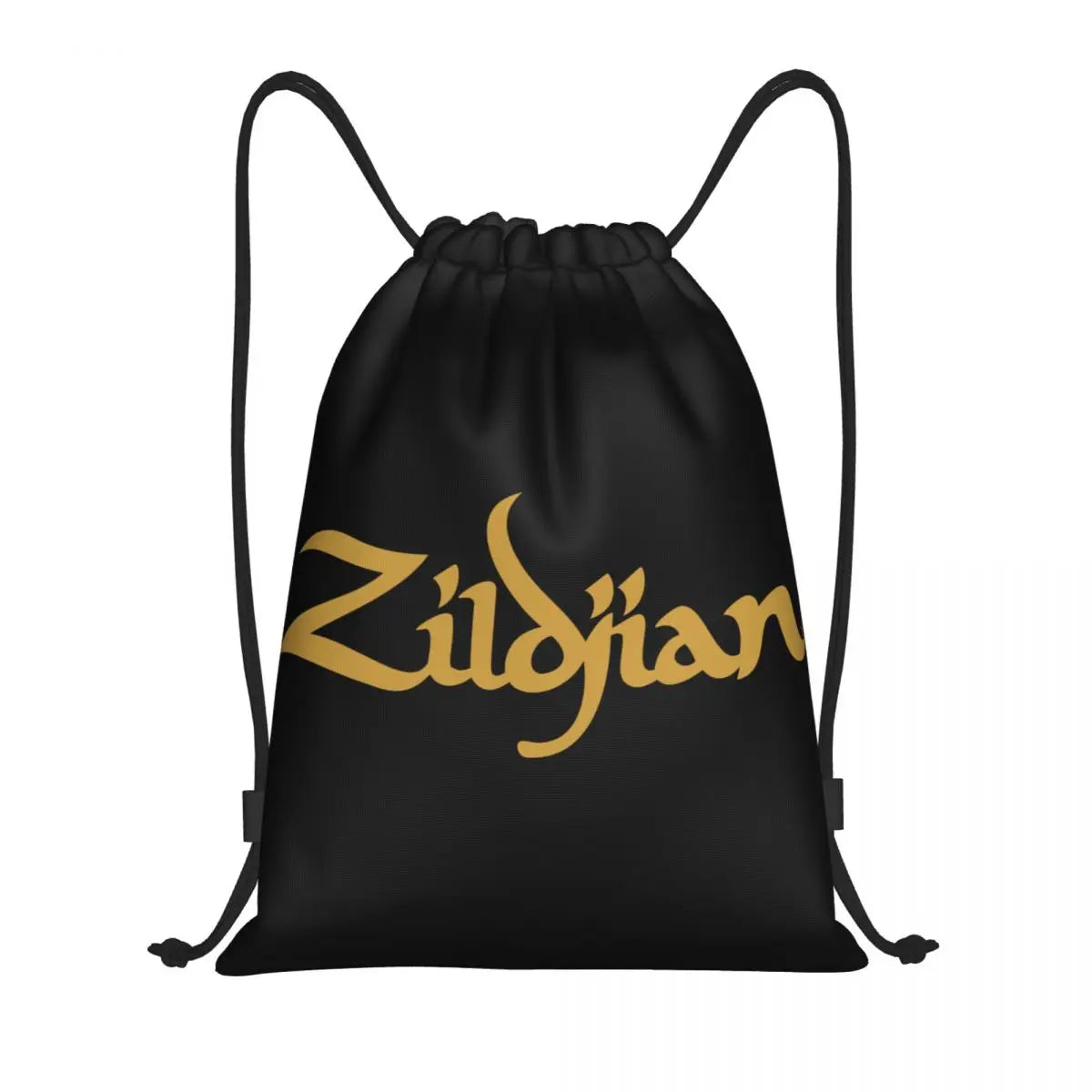 Zildjian Logo Bag Drawstring Backpack Sports Gym Sackpack String Bag for Yoga