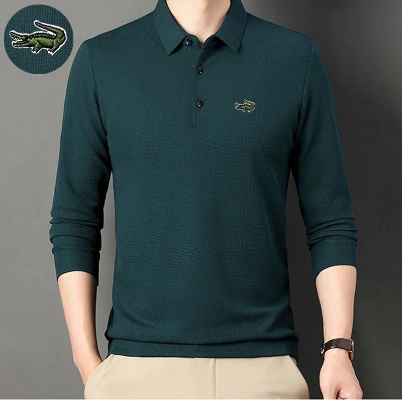 New Summer Brand Embroidered Polo Shirt Men Hot