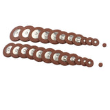 Saxophone Pads Universal Button Leather Pads Woodwind Instrument