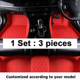 Custom Made Leather Car Floor Mats For Toyota