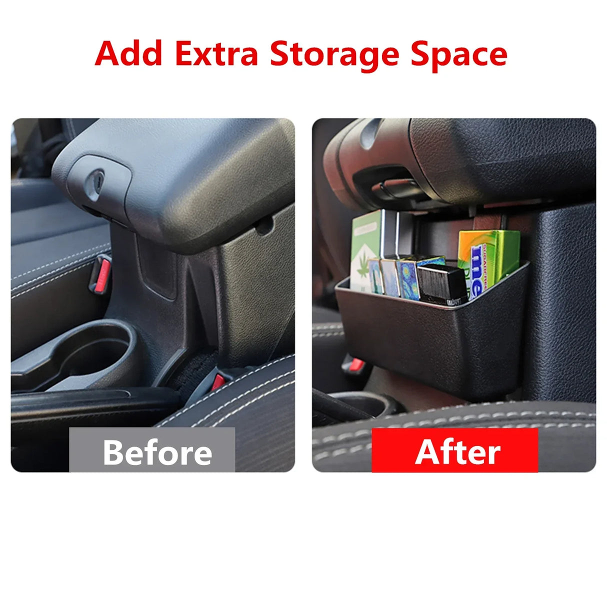 Armrest Box Storage for Jeep Wrangler JK 2011-2018