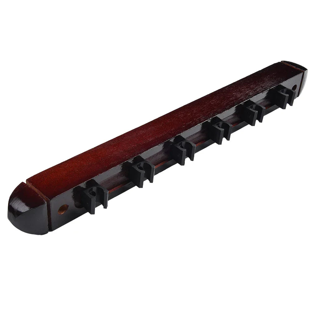 6pcs Billiard Cue Holder Wall Hanging Fishing Rod