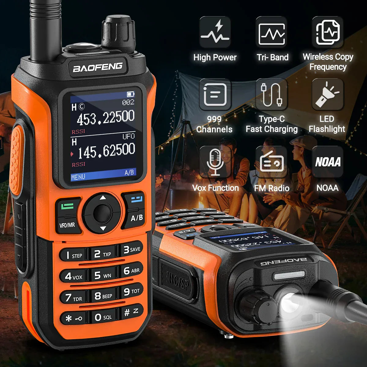 Baofeng UV-21 PRO V2 Walkie Talkie Wireless Copy
