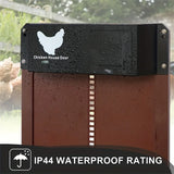 Automatic Chicken House Door with 12 Pockets Eggs