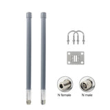 hot sale 2400mhz 12dbi outdoor omnidirectional IP67 wifi