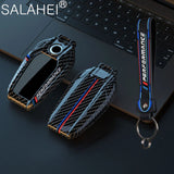 Car Carbon Fibre Key Cover Case Shell For