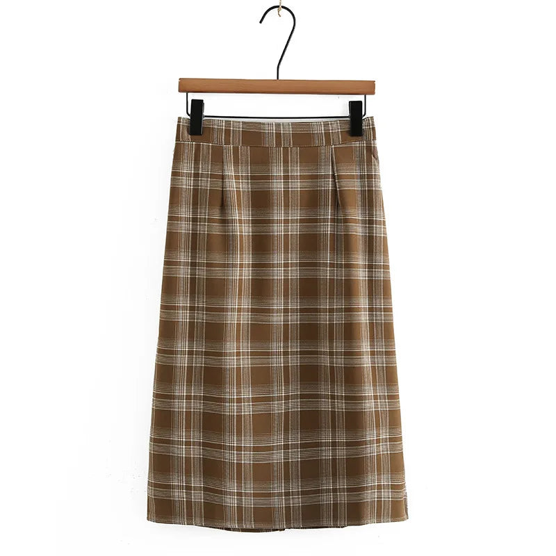 2023 Autumn Clothes Women Skirts Plus Size Vintage