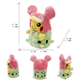 12 Inch Pikachu Cosplay Eevee Pokemon Weighted Plush