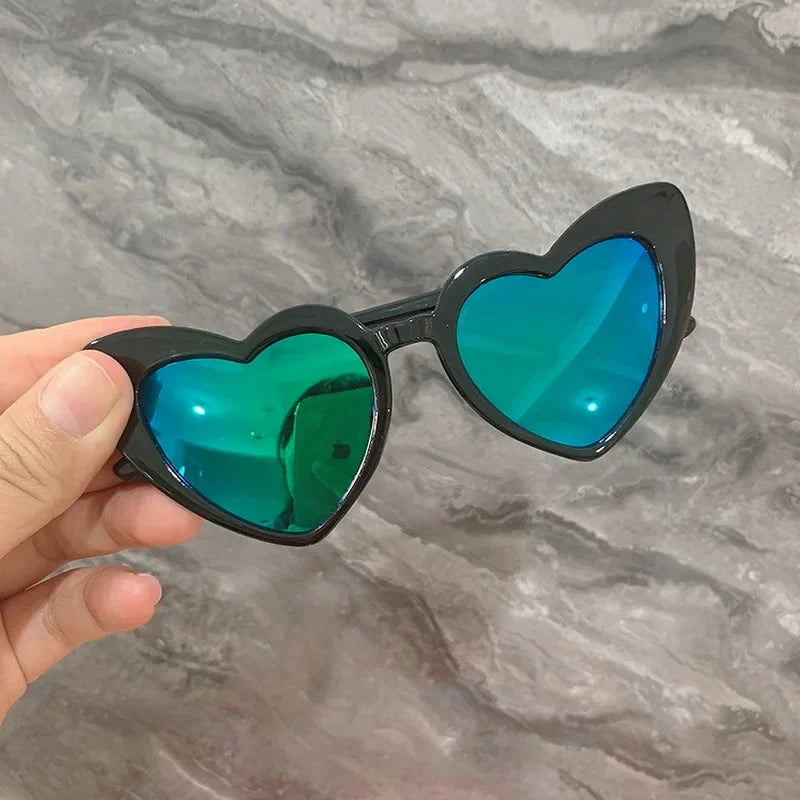 AKA VISION 2022 Heart Sunglasses Children Luxury Brand