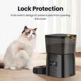 ROJECO Automatic Cat Feeder Pet Smart Cat Food