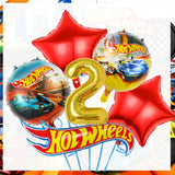 Hot Wheels Birthday Decoration Racing Car Disposable Tableware