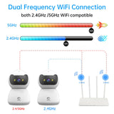 JOOAN 5MP 3MP IP Camera 5G WiFi Home