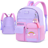 Student School Backpack for Preschool Girl Kids Cartoon