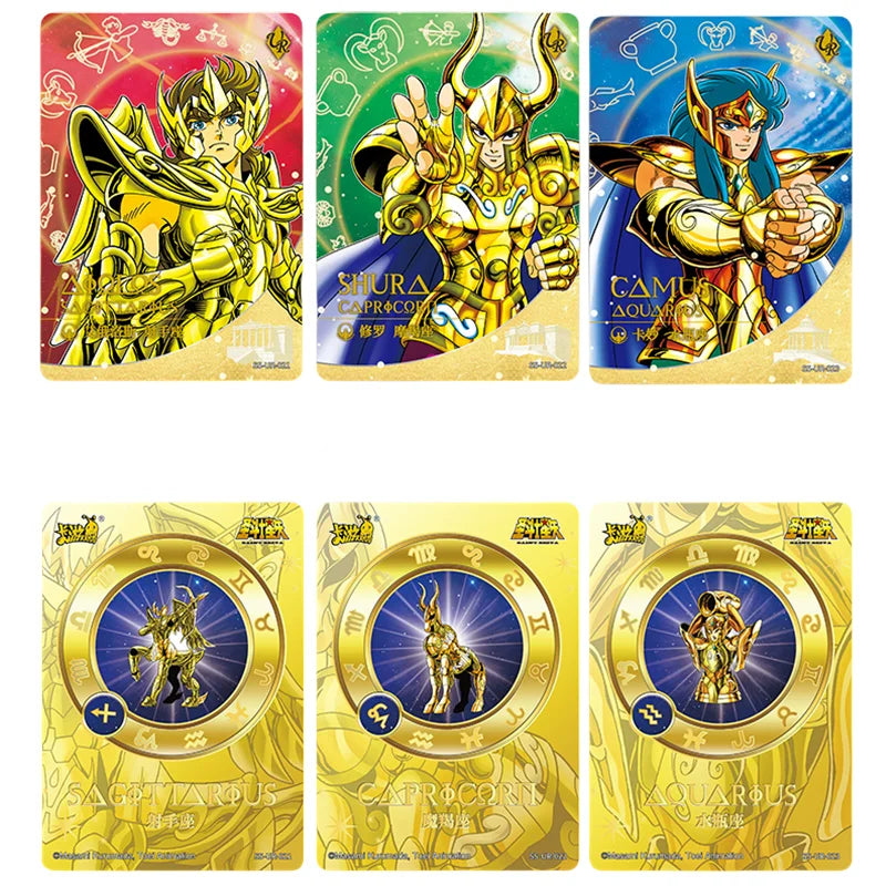 Original 2023 Saint Seiya Cards Anime Game Collection