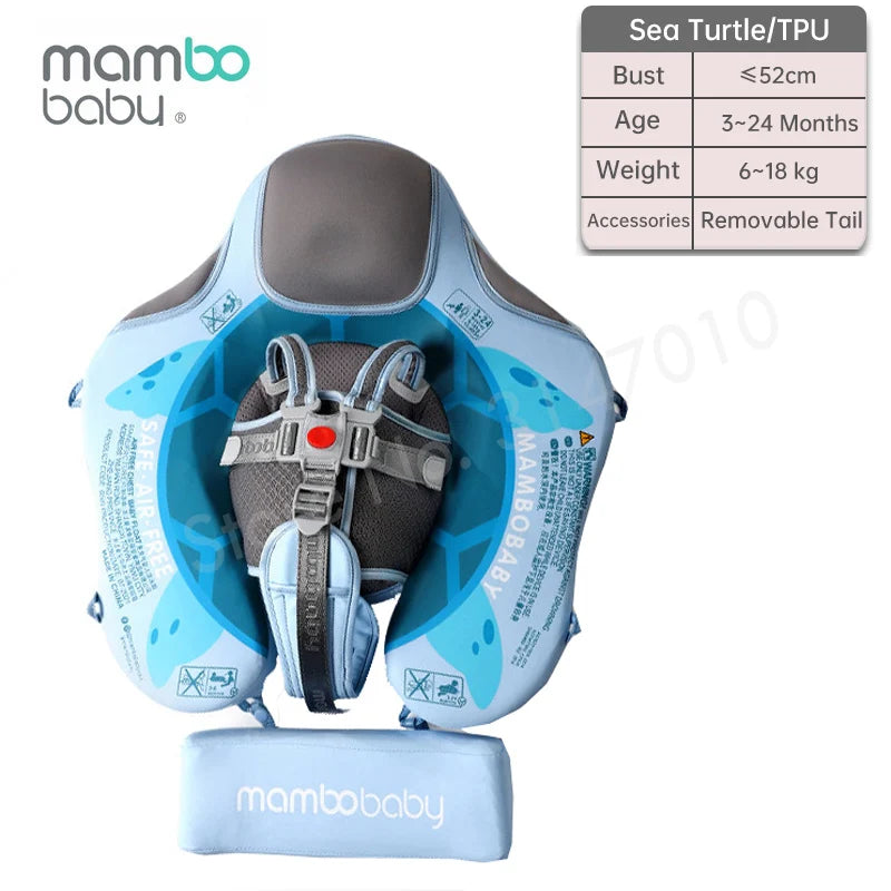 Mambobaby Float Non Inflatable Upgrade Soft Baby Swimming