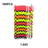 100 Pieces Fishing Float Vertical Buoy Fluctuate High