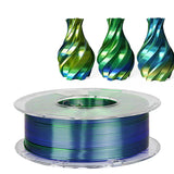 Tricolor 3D Printer Filament Silk PLA 3 Color