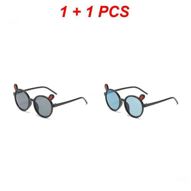 1~4PCS Kids Sunglasses Portable Colorful Fashion Summer Eyewear