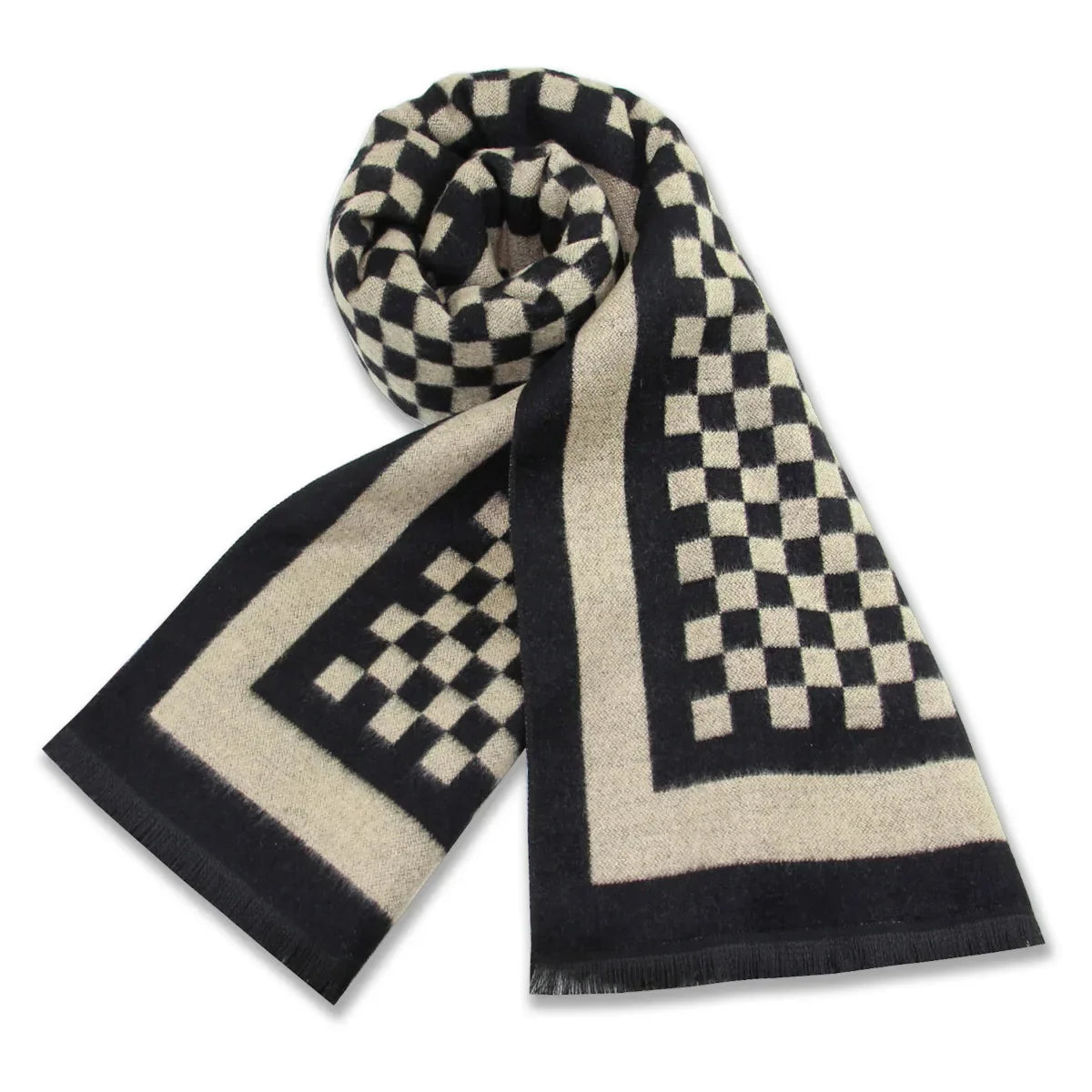 New Luxury Cashmere Wool Men Scarves,Warm Winter Man