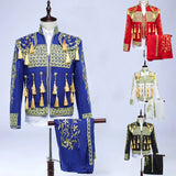 Spanish Bullfighter Costume European Performance Suit Annual Meeting