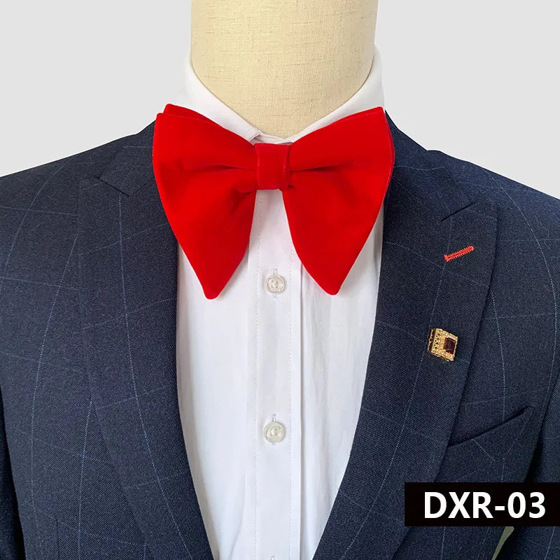 Good Quality Velvet Bow Tie For Men Gentleman