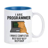 Engineer Mugs Computer Programmer Cups Programming Debugging Teaware