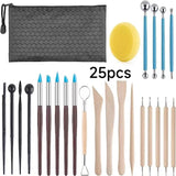 Pottery Clay Sculpting Tools Kit 8-61 Pcs/Set, Ceramic