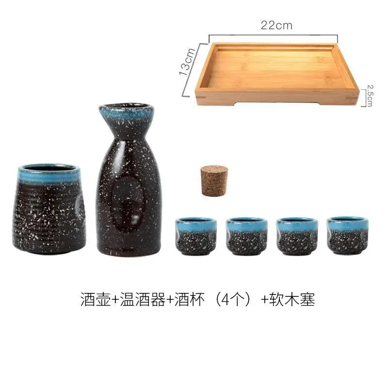 Tableware Set Sake Home Bar Tools Liquor Glasses