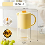 GIANXI Transparent Glass Water Jar For Home And