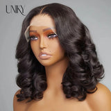 Body Wave 4x4 Transparent Lace Front Bob Wig