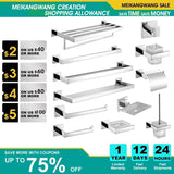 Mirror Chrome Polished Bathroom Hardware Stainless Steel Towel