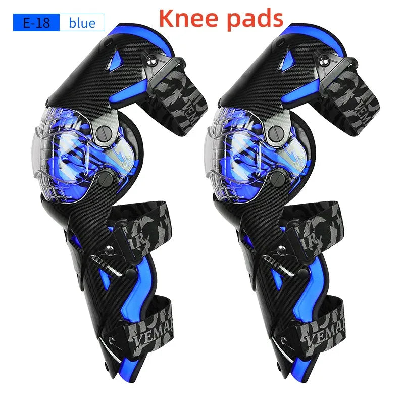 Fashion Motorcycle Elbow Pads VEMAR Motocross Small Kneepad Off-Road Racing Knee Brace Safety Protection Guards Protective Gear