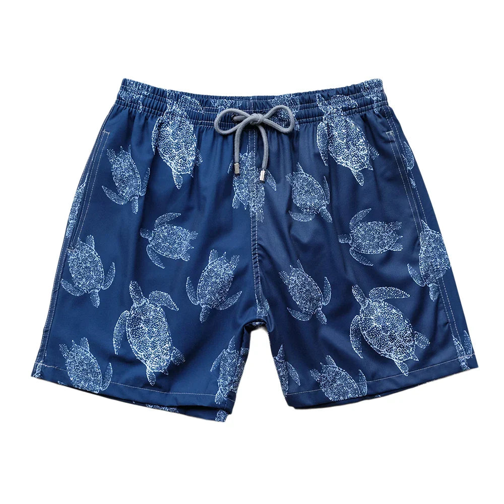 Turtle Shorts For Men Swimming Trunks Summer Four