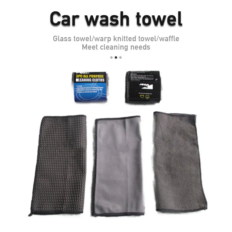 9pcs Wash Sponge Auto Applicator Pads Car Wipe