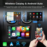 7"9"10" Android 11 Car Radio Androidauto Carplay 2