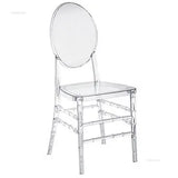 Home Transparent Dining Chair Hotel Crystal Chair Commercial