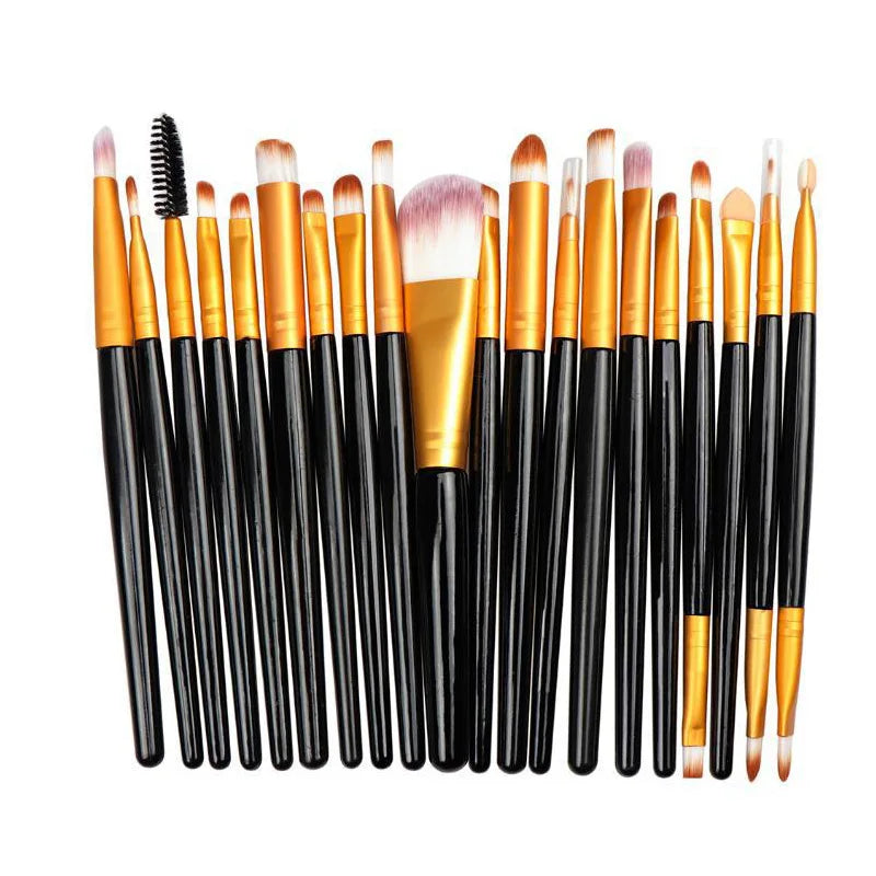 20 PCS Makeup Brush Set Eye Shadow Brush