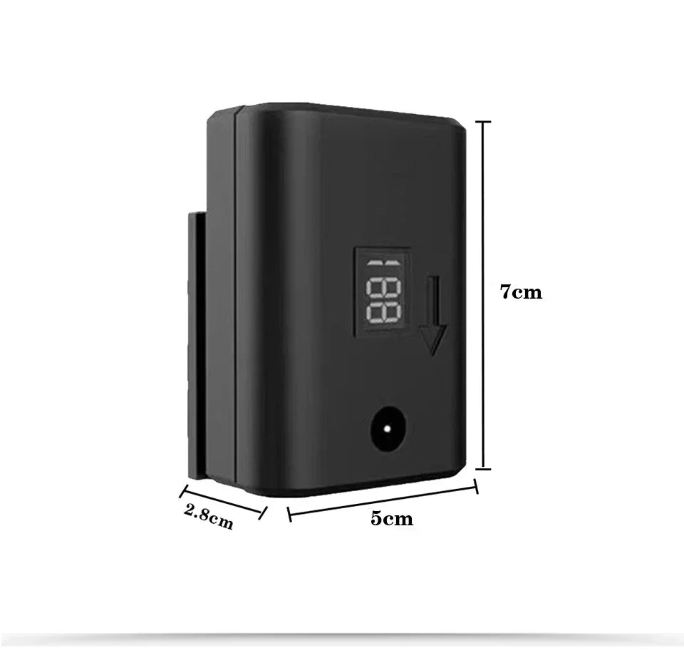 Rechargeable lithium battery for Hilda 3d/4d laser grade