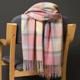 200*70cm Autumn Winter Warm Cashmere Scarf Dot Pattern