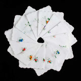 Fashion lace 100%cotton printed Handkerchiefs baby Handkerchief children