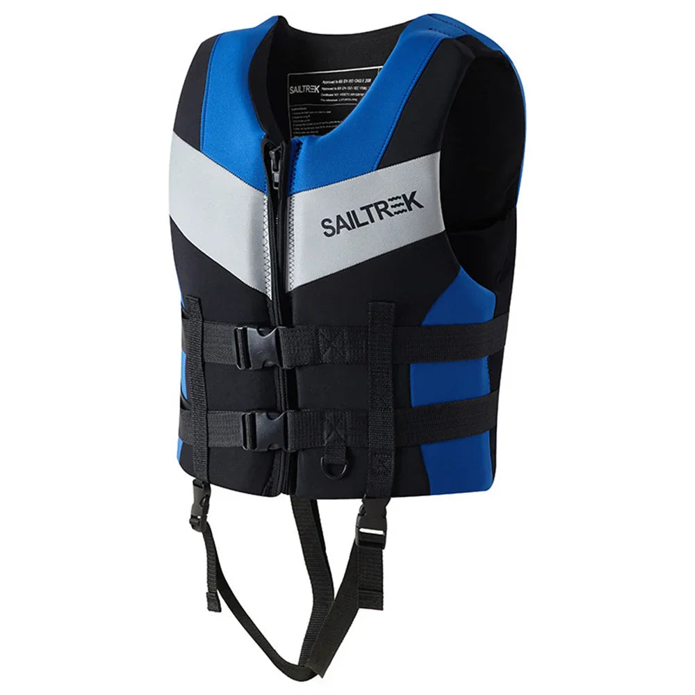 Adults Life Jacket Neoprene Safety Life Vest Water