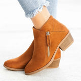Women Booties 2023 Autumn Suede chelsea Boots Women