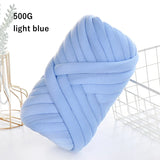 500g/1kg Thick Chunky Yarn Cored Cotton Wool Tube