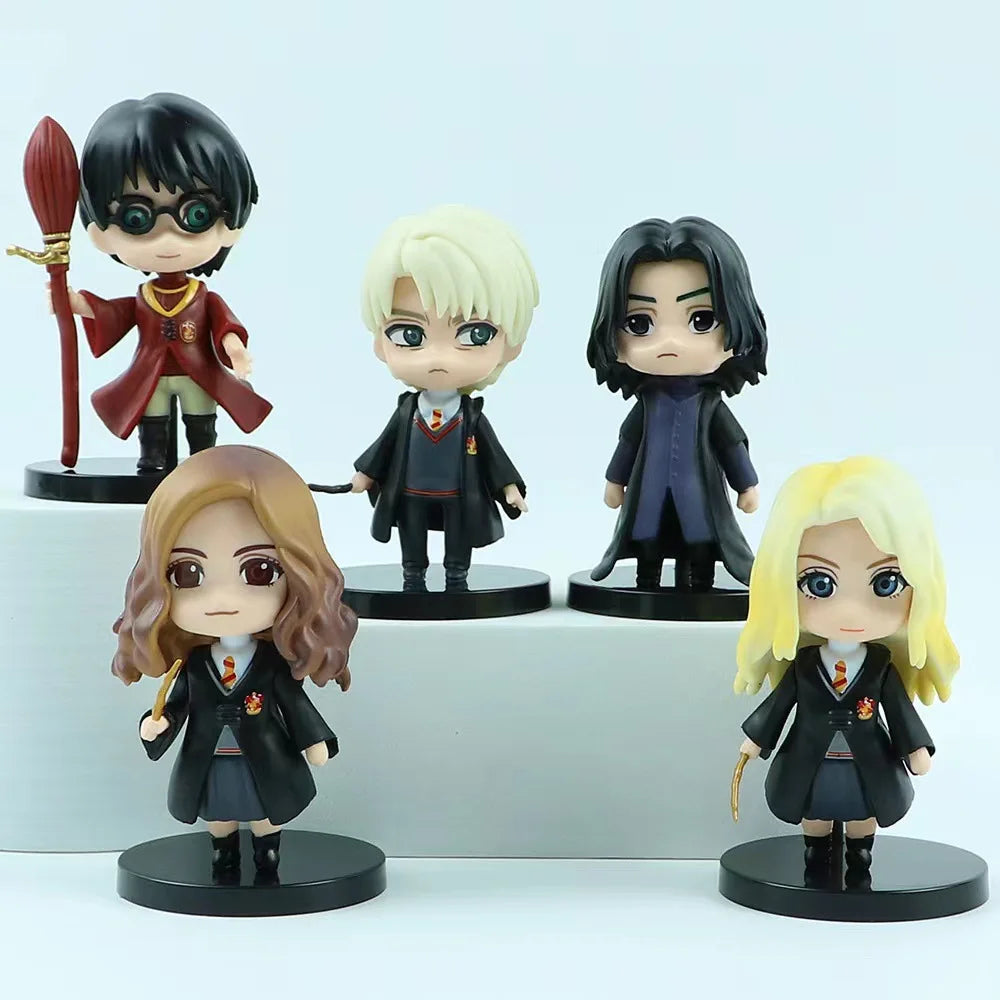 New 10Pcs/Set Harry Potters Figures Anime Q Version