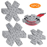 15Pcs Pot Coasters Pan Pot Protector Non-Slip Pan