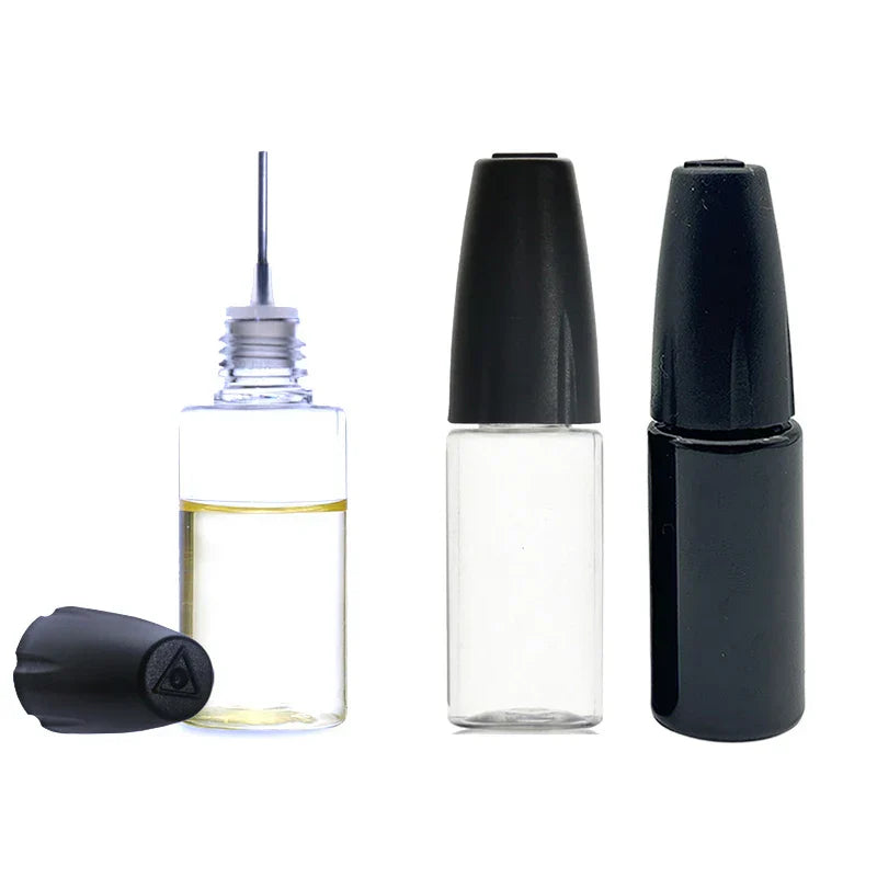 100Pcs 10ML 15ML 20ML 30ML PET Clear Vial